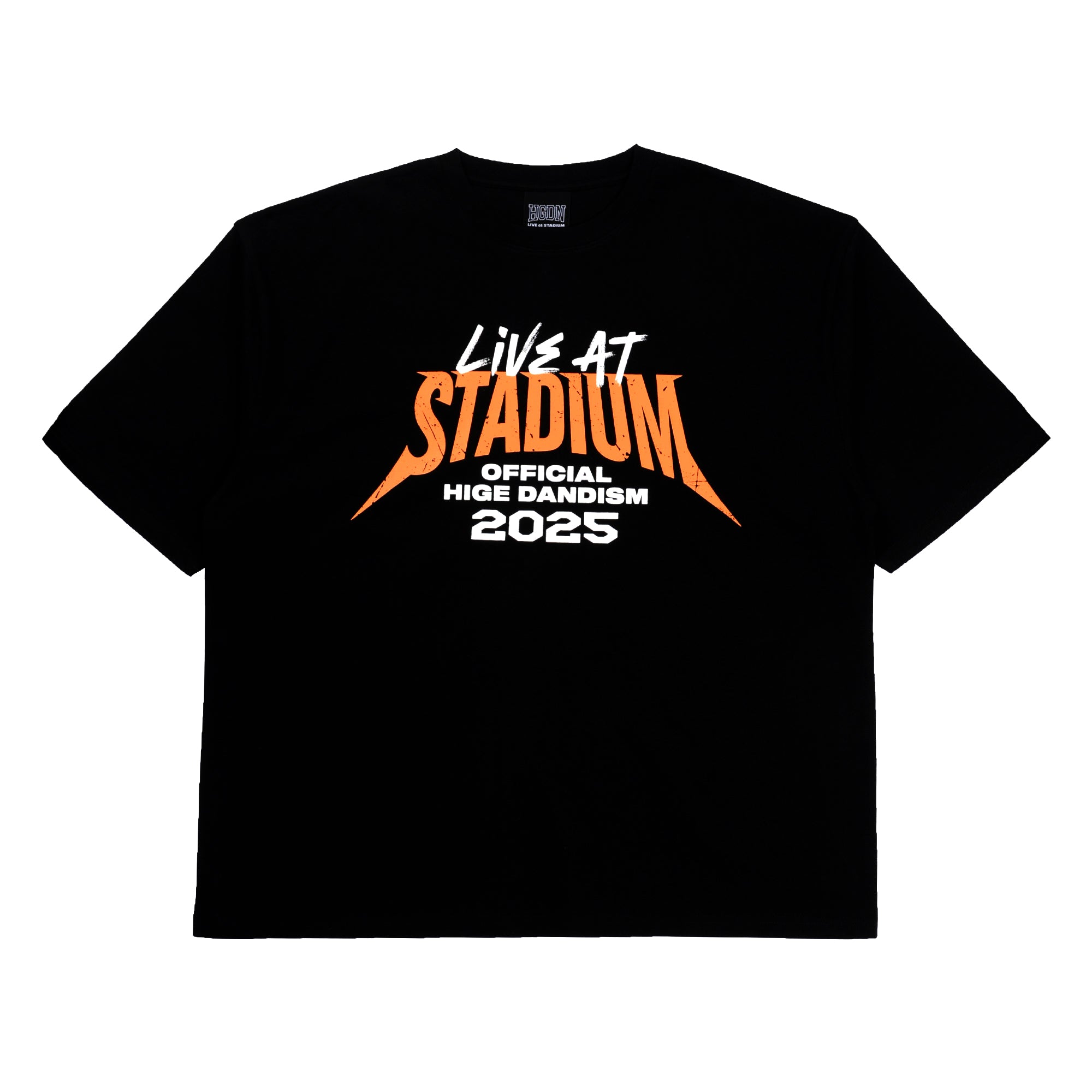 STADIUM Tシャツ ブラック – Official髭男dism ONLINE STORE