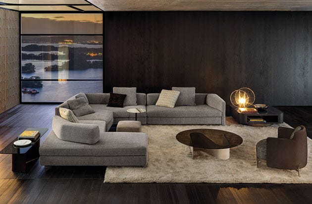 憧れブランドのインテリア図鑑 『Minotti（ミノッティ）』