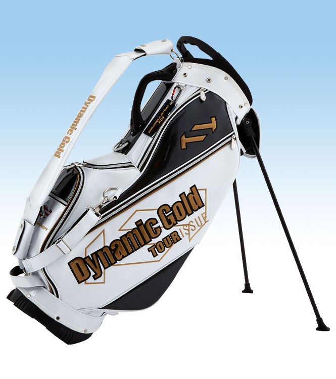 ダイナミックゴールドスタンドキャデイーバッグ ホワイトTTCB123DG-W