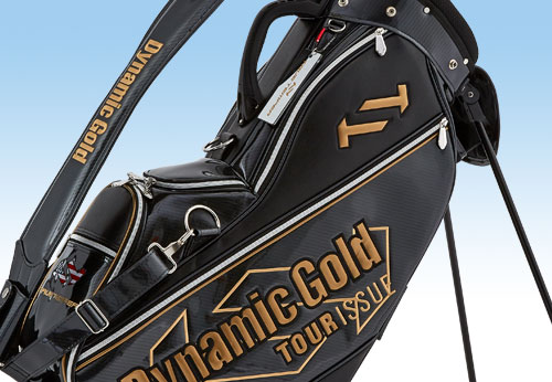 ダイナミックゴールドスタンドキャデイーバッグ ブラック TTCB123DG-B