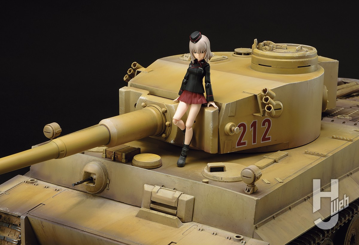 フルセット】ガールズ&パンツァー figma vehicles ティーガー1 figma