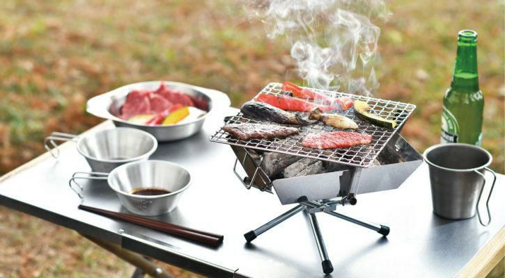 ユニフレーム 焚き火テーブル2個&レッグラック&専用トートセット