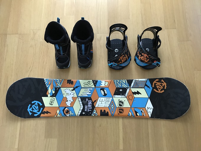 子どものボード選びに悩んだら「K2スノーボード（3点セット）」を