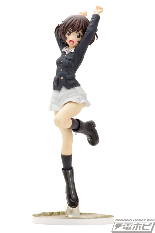 ガルパン』パンツァージャケット姿の秋山優花里フィギュア彩色見本が