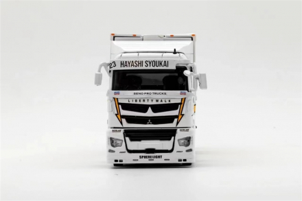 大型トラックの1/64スケールミニカー！「メルセデスベンツアクトロス 2