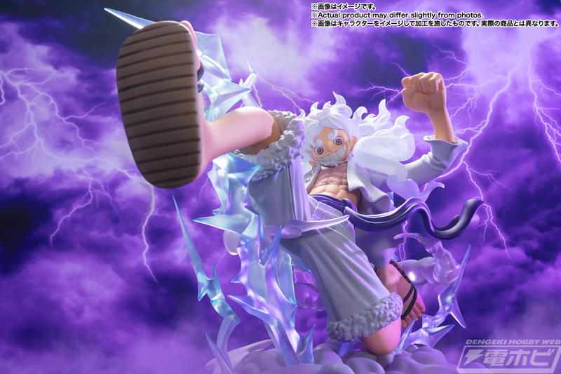 巨人状態にふさわしい大迫力のサイズで立体化！『ワンピース』ギア5