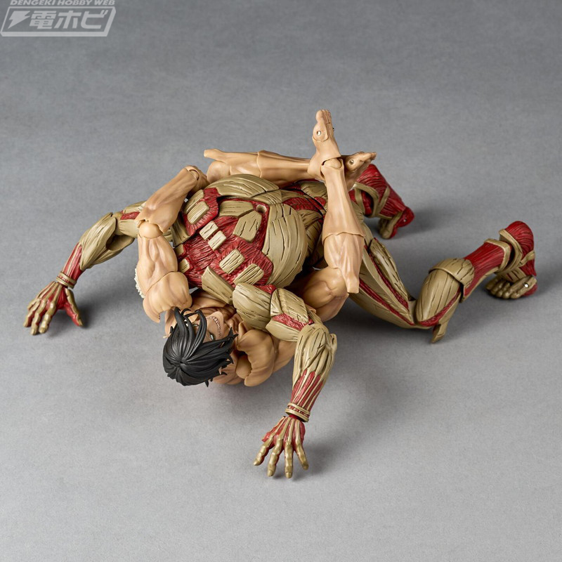 進撃の巨人』鎧の巨人がアクションフィギュア「リボルテック