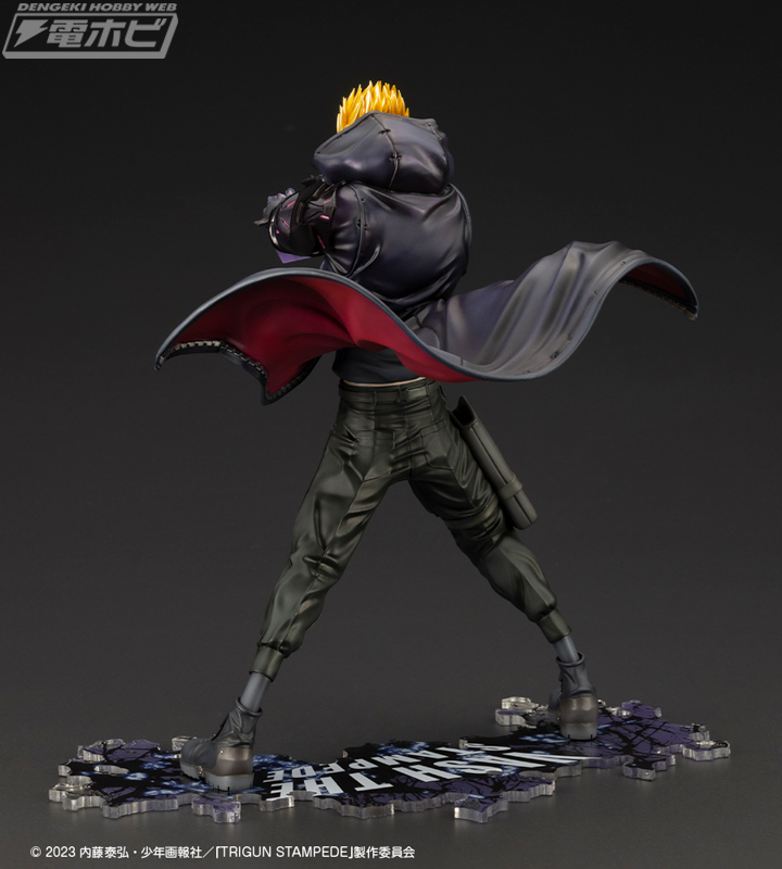 TRIGUN STAMPEDE』黒く変化したヴァッシュを再現！「ARTFX J