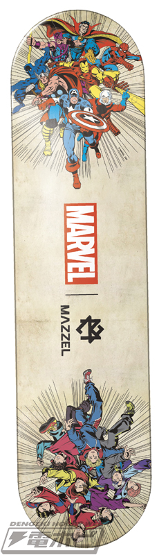MARVEL』のスーパーヒーローとダンス＆ボーカルグループ『MAZZEL』の