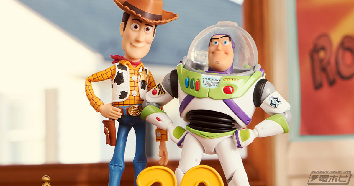 一番くじ 〈トイ・ストーリー〉 30 YEARS ＆ BEYOND」ウッディとバズの