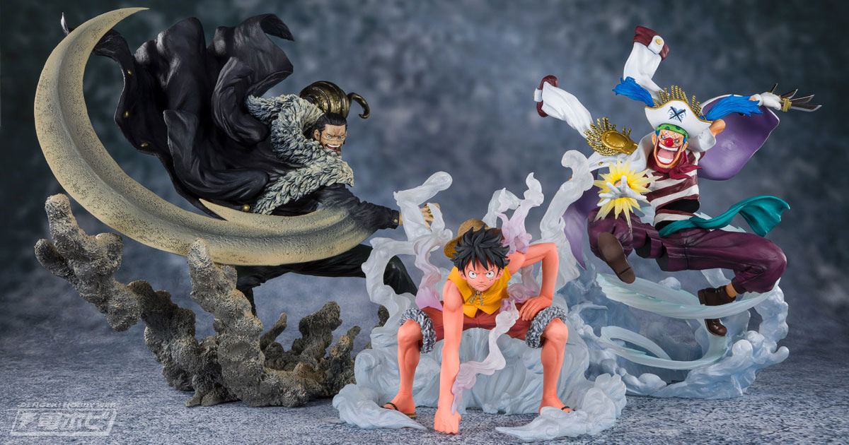 いざ頂上決戦へ!!『ワンピース』ルフィ、クロコダイル、バギーがド派手