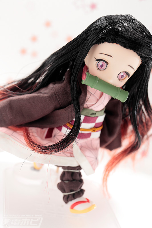 鬼滅の刃』小さくなった姿の禰豆子がドールに！アゾンのちっちゃくて