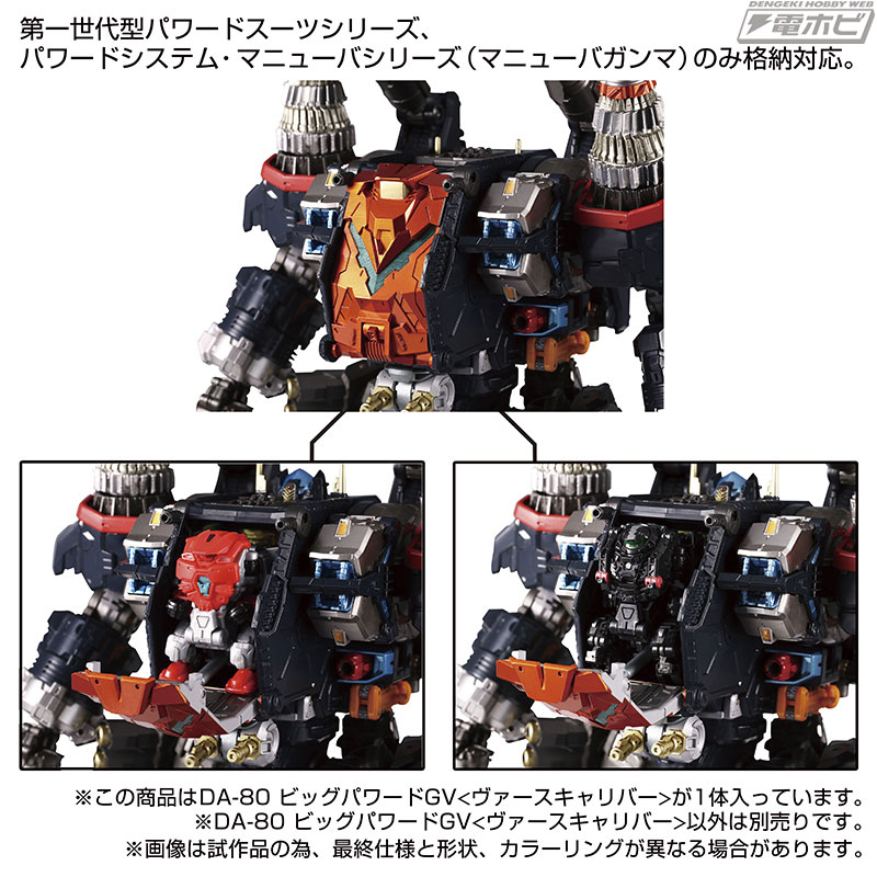 続報】「ダイアクロン DA-80 ビッグパワードGV〈ヴァースキャリバー