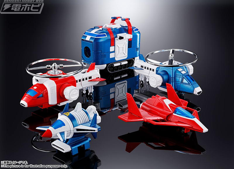 圧巻の15体合体を再現！再販フィギュア「超合金魂 機甲艦隊ダイラガー