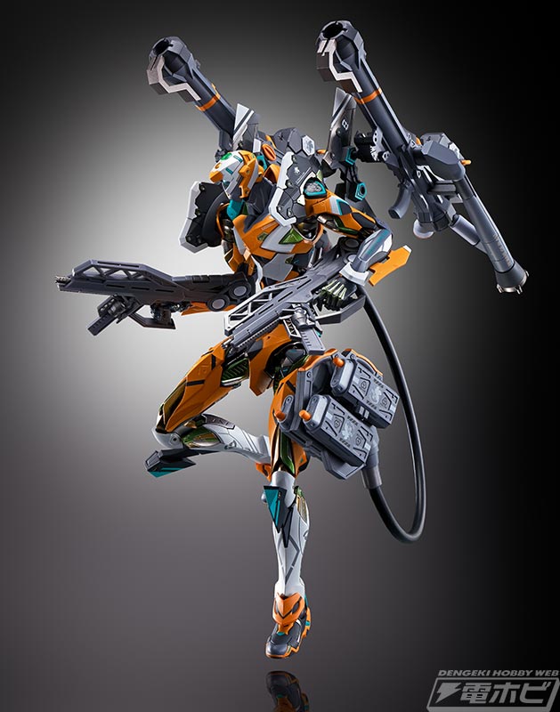 新世紀エヴァンゲリオン』無反動砲など新規装備を携えて「METAL BUILD