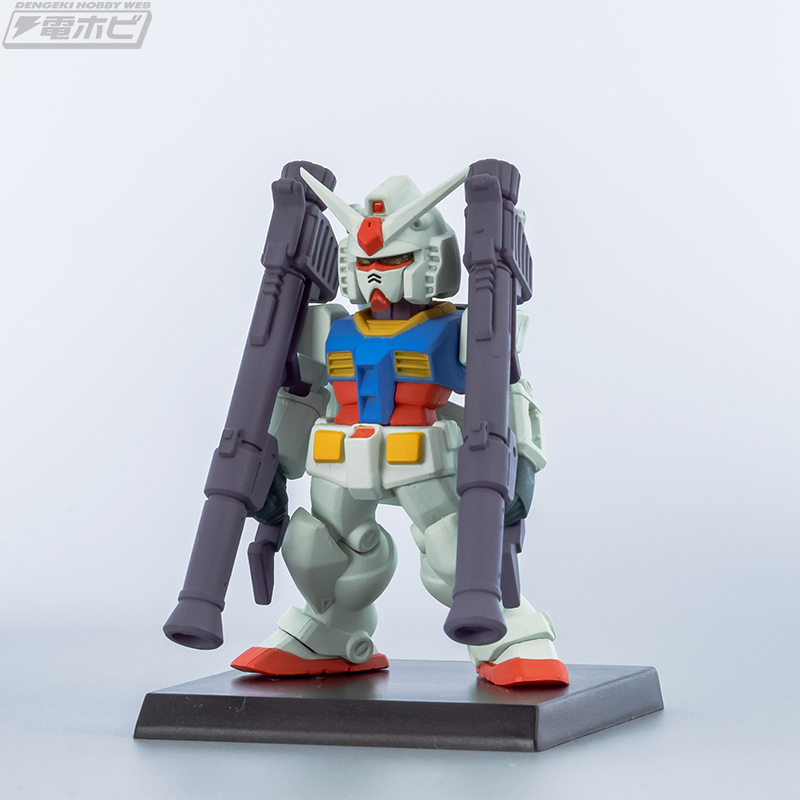 ガンダムコンバージにRX-78-2ガンダムが帰還！ガンダム、G-3、ジムに