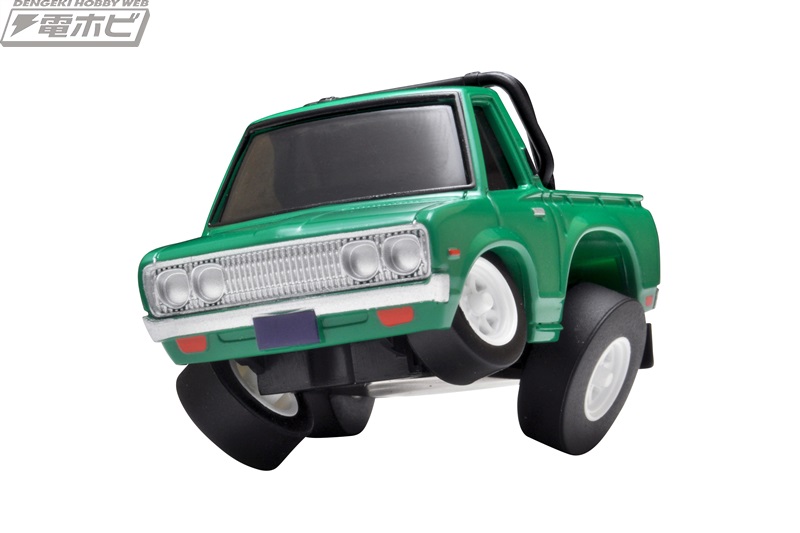 ポージングさせて映え写真をとっちゃおう！キュートなカーフィギュア