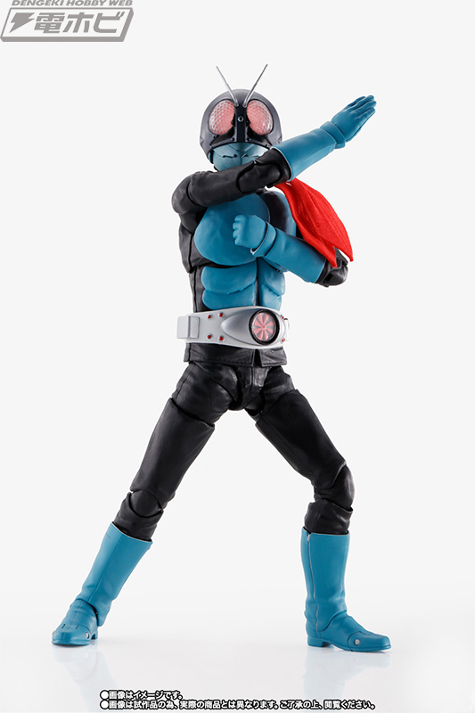 仮面ライダー』仮面ライダー旧1号がS.H.Figuarts（真骨彫製法