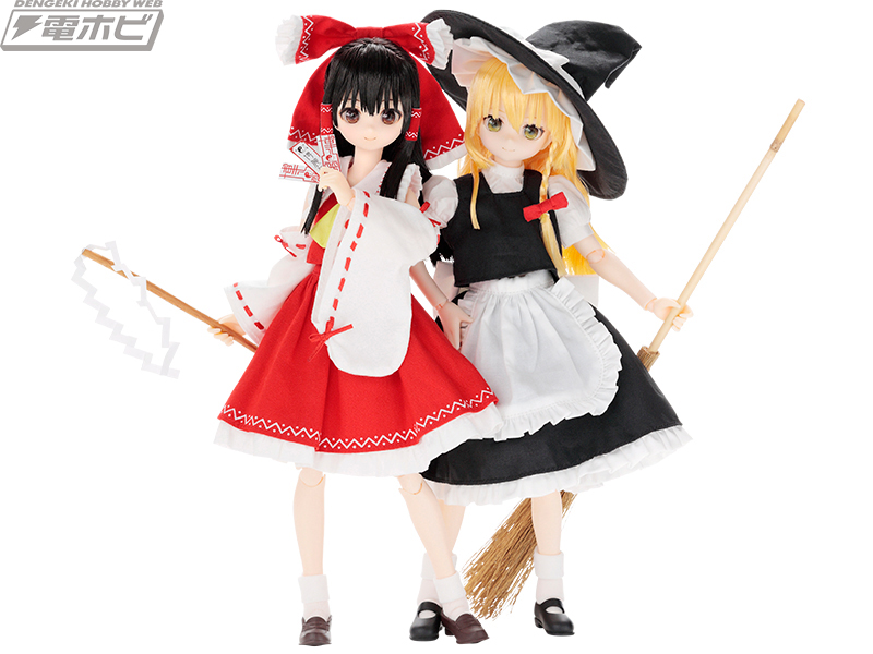 東方Project』博麗霊夢がドールアイ仕様で1/6スケールドール化！霧雨魔