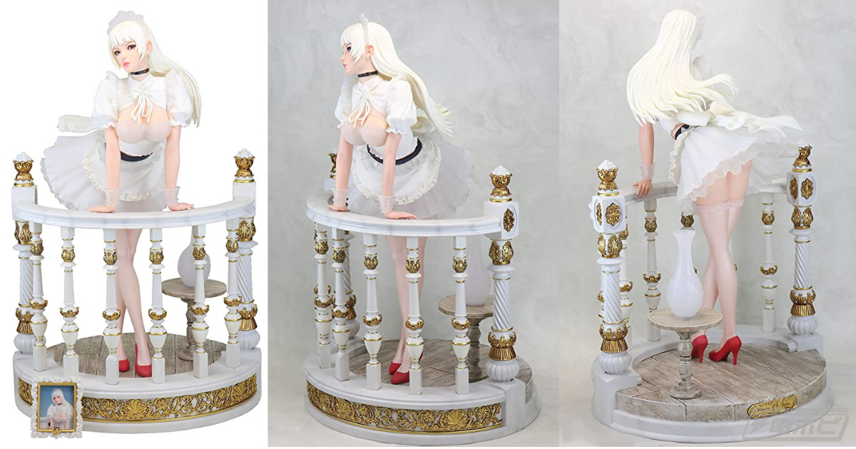 1/4スケールの美少女フィギュア「ホリデーメイド モニカ・テシア」が