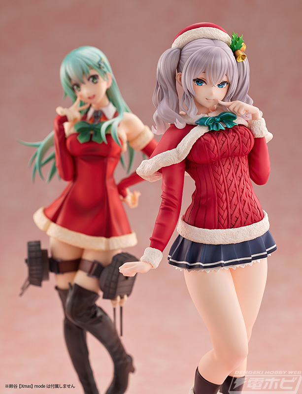 悪戯っぽい笑顔が可愛い！『艦これ』鹿島がクリスマス衣装でフィギュア
