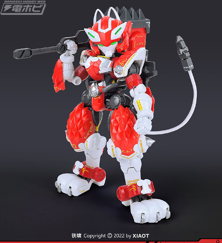 猫忍者型機動兵器シリーズ「C.A.T-02 リョウ」「C.A.T-03 火炎」が