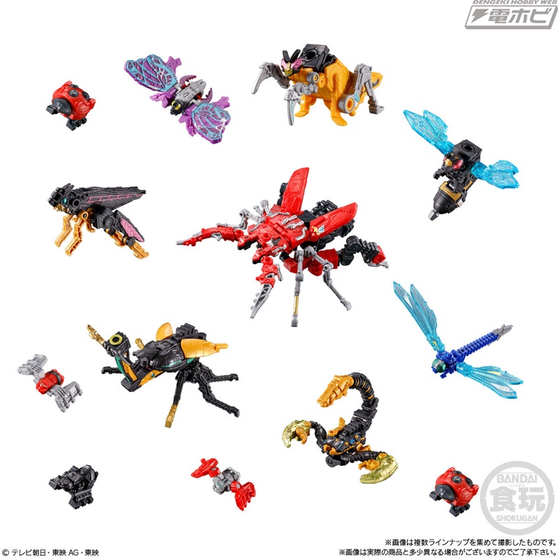 13体のシュゴッドがメタリックカラーで新生！『王様戦隊キングオー