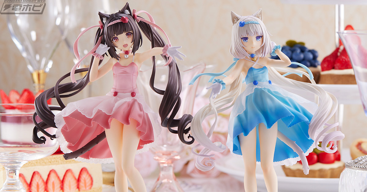 ネコぱら』ショコラ、バニラがきらびやかなドレスに身を包みPOP UP