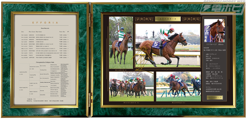 JRA VAN限定 エフフォーリア レーシングパネル