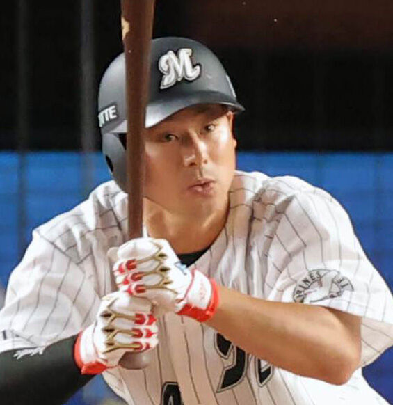 ロッテ 藤岡裕大 バッティンググローブ