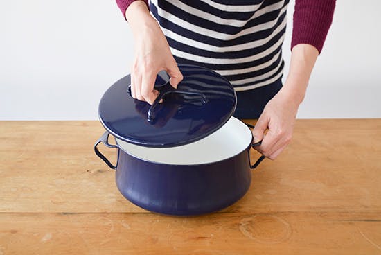 廃盤】DANSK/ダンスク/コベンスタイル2/両手鍋23cm（ネイビー） - 北欧