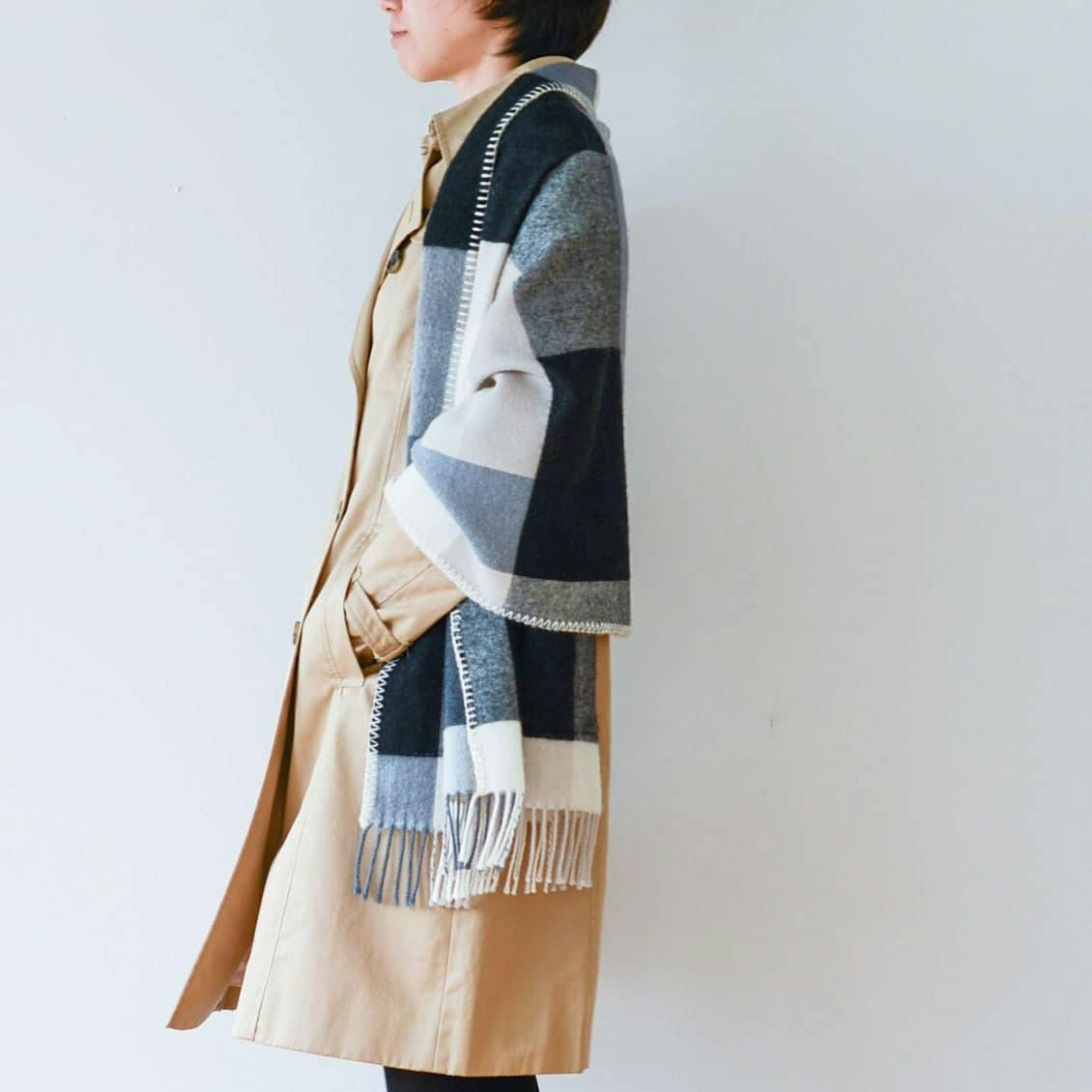 LAPUAN KANKURIT / ポケット付きショール（ PALAPELI ） - 北欧