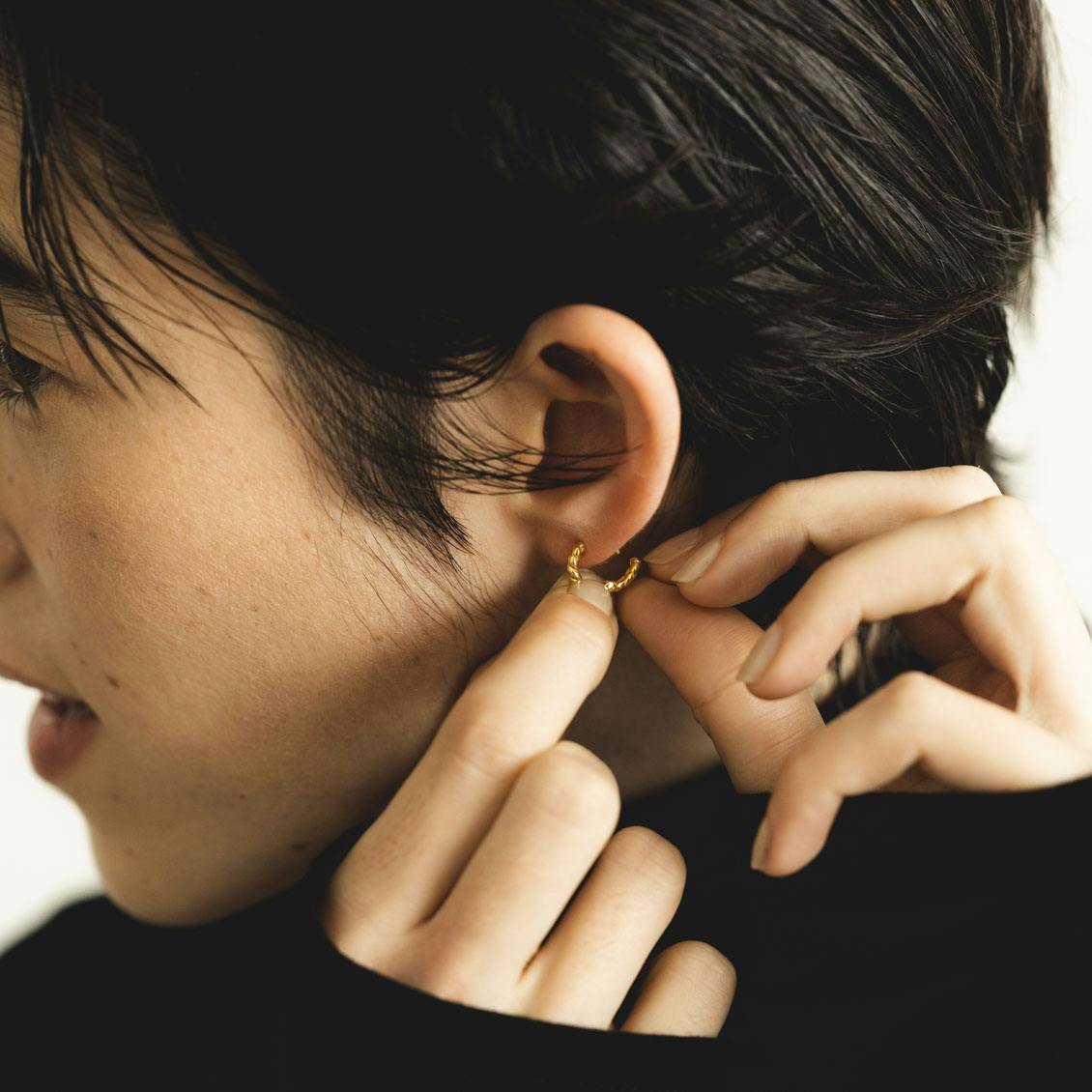 DAUGHTERS JEWELRY / ピアス / ツイストフープ - 北欧、暮らしの道具店