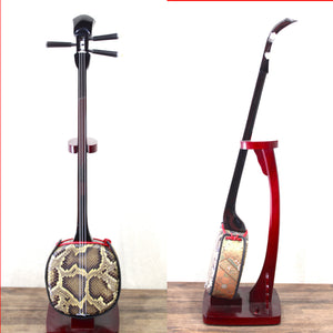 三線 蛇皮 真壁型 岸本尚登 ハードケースセット 三線 蛇皮 真壁型 岸本