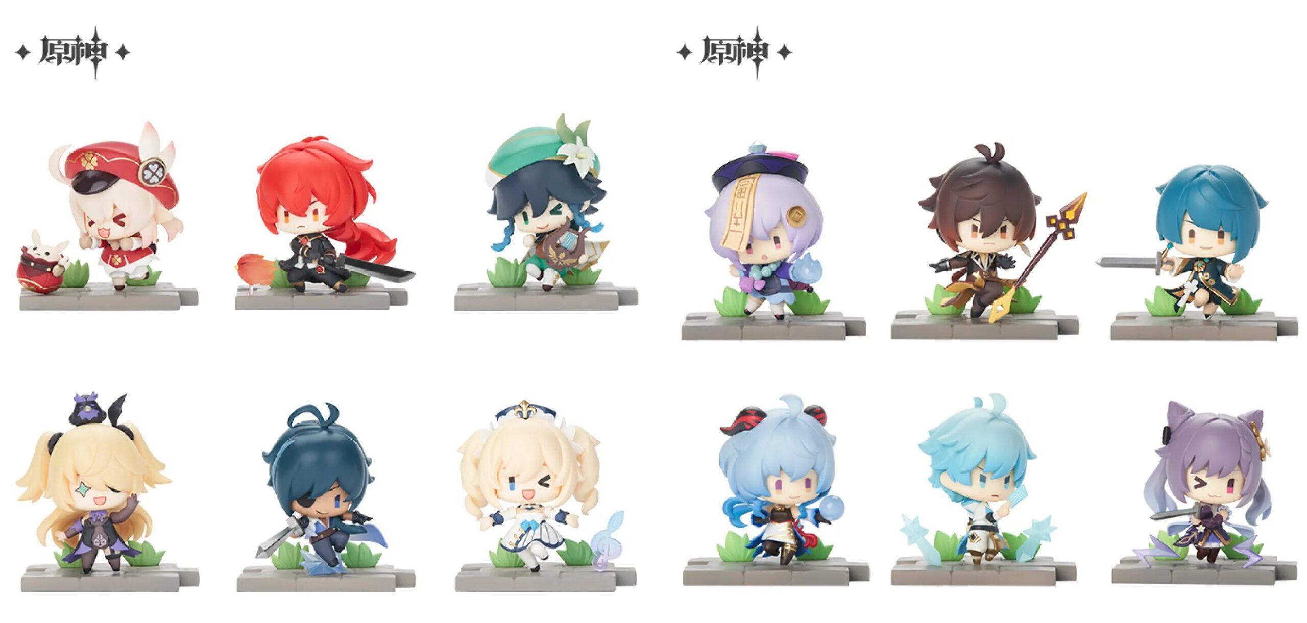 原神』より「戦場の英姿 コレクションフィギュア 稲妻編」等の新グッズ