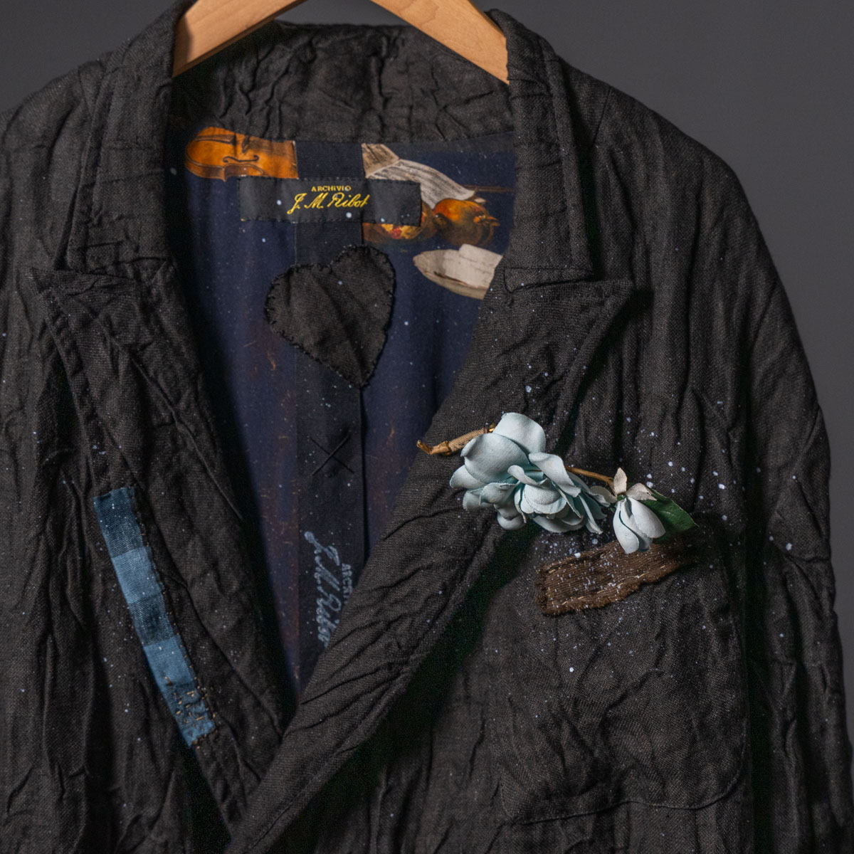 ARCHIVIO J.M.Ribot オールドリネンブレザー | HUES 福岡セレクトショップ