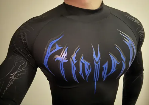 Camisa De Compressão Breathedivinity Tops De Manga Curta Mus