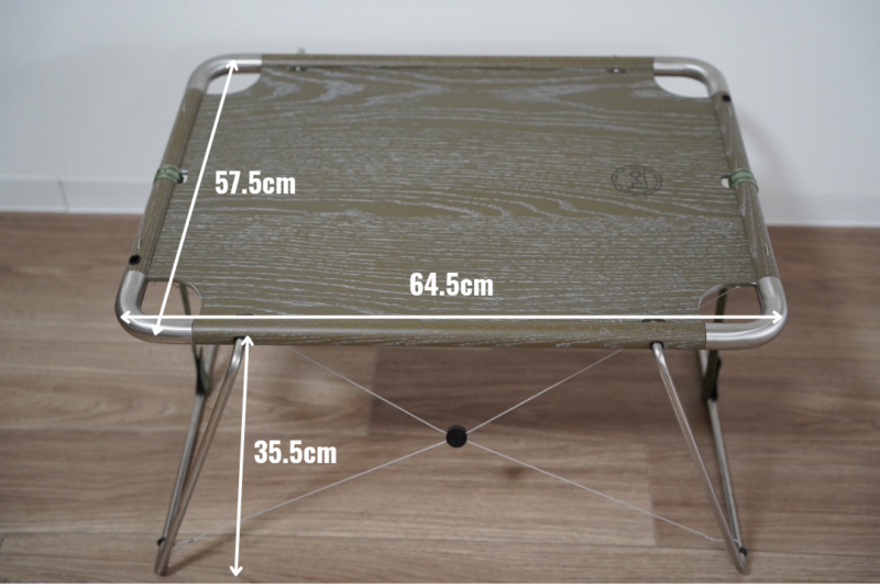 台湾発！hxo design モジュラーテーブル】サイズ感やフラットバーナー