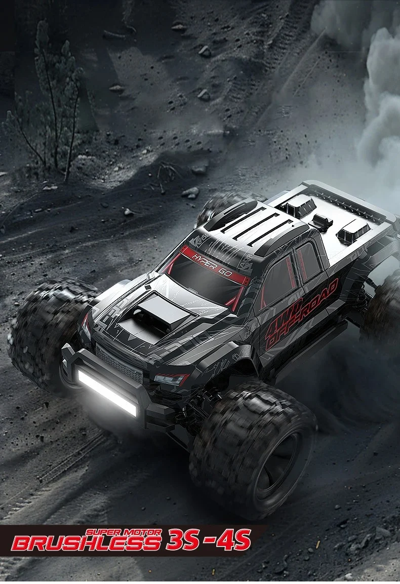 MJX Hyper Go 10208 RC Car V2 version -Black - MJX Hyper Go RC