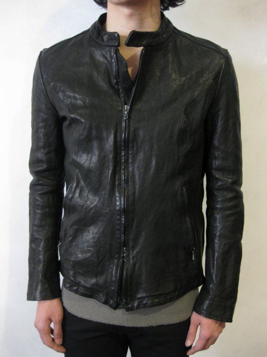 fs] KAZUYUKI KUMAGAI ATTACHMENT LEATHER JACKET