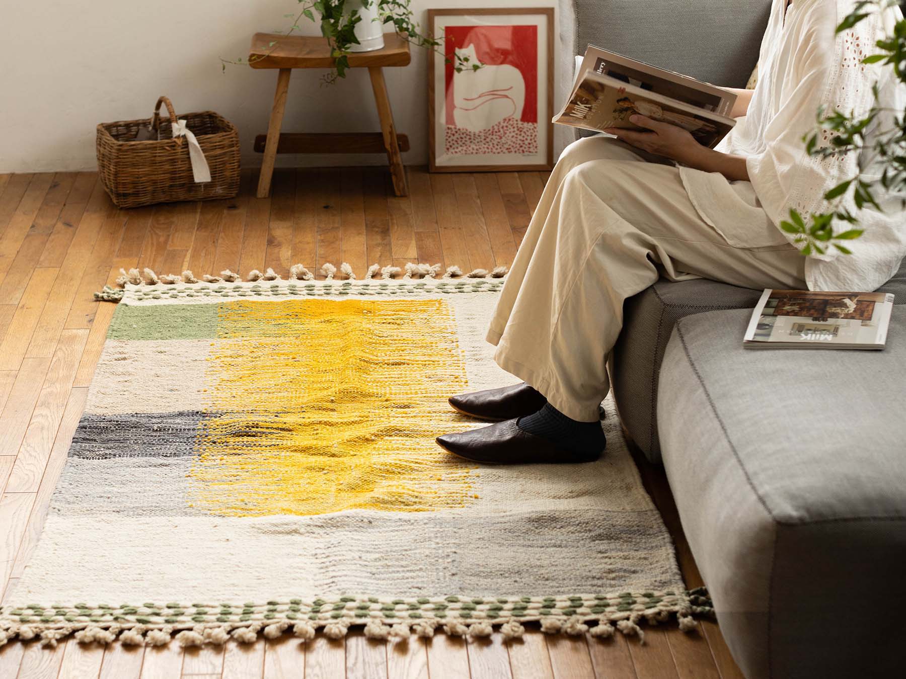 モロッコ・キリムラグ／H｜オルネ ド フォイユ公式オンラインショップ