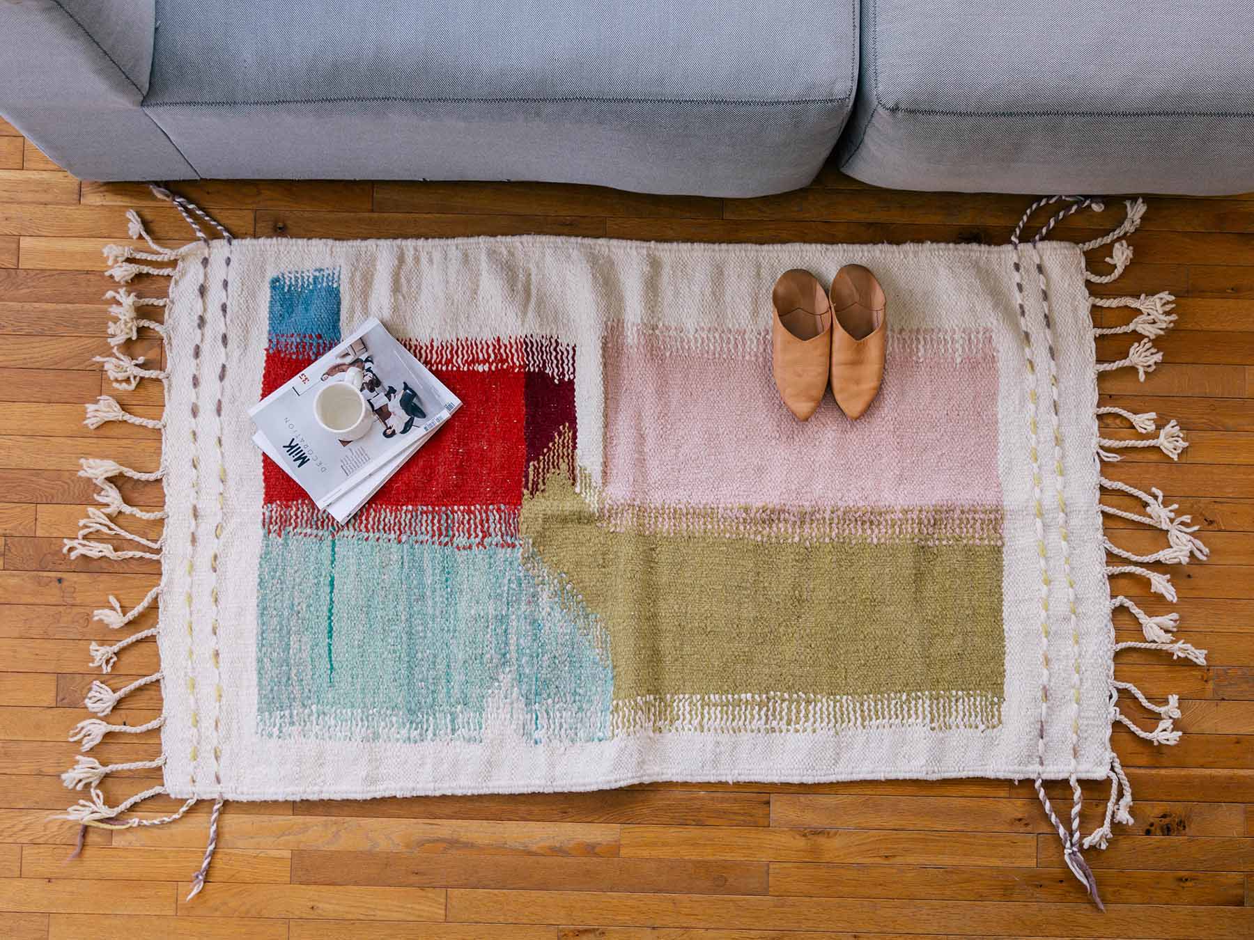 モロッコ・キリムラグ／H｜オルネ ド フォイユ公式オンラインショップ