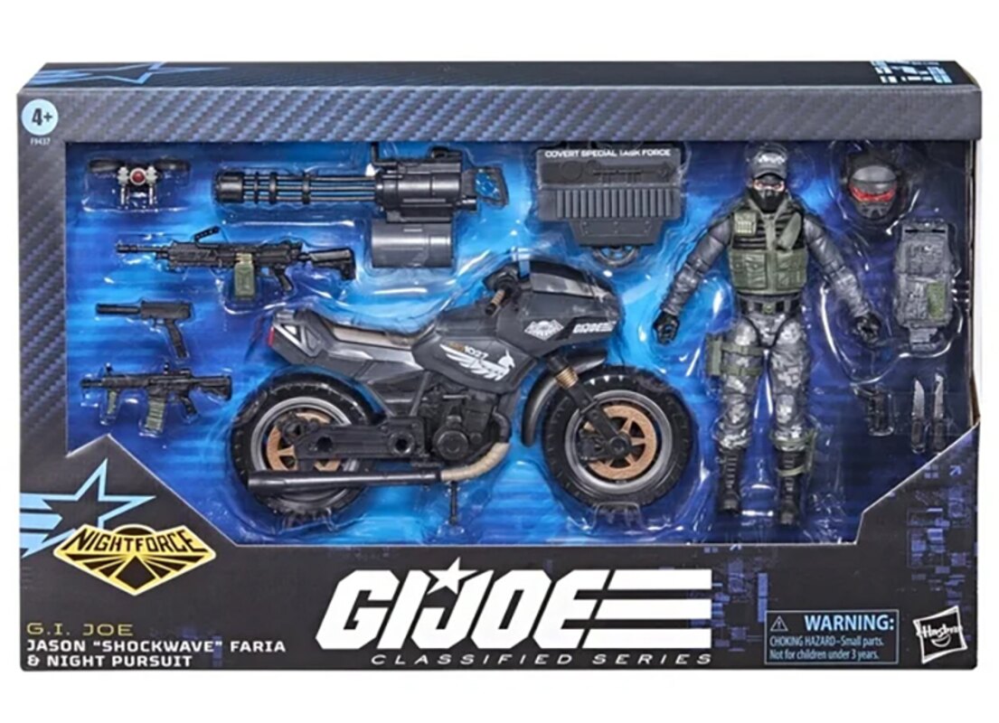 Hasbro Walmart Exclusive G.I. Joe Classified Series Night Force