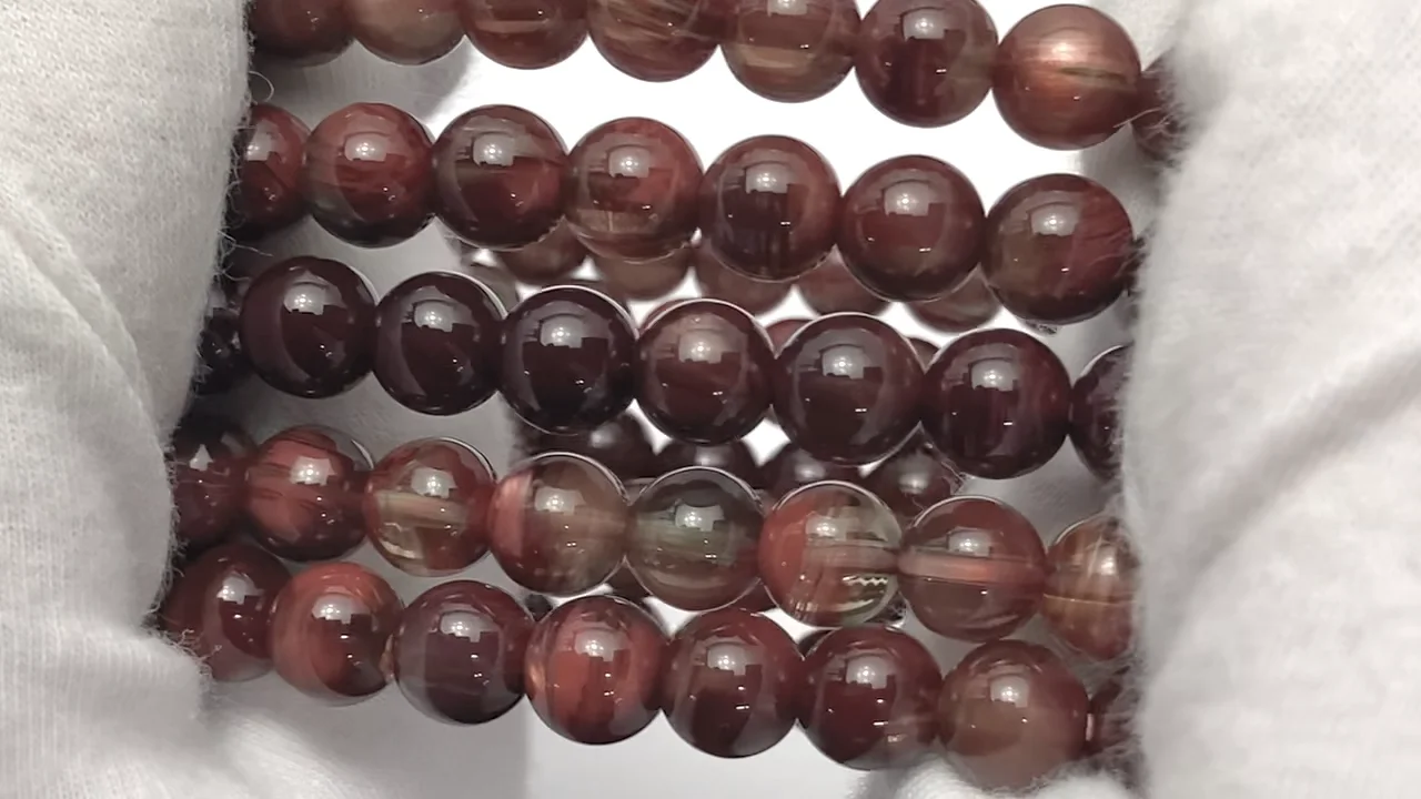 アンデシン（産地・チベット） ラウンド7mm ブレスレット｜天然石