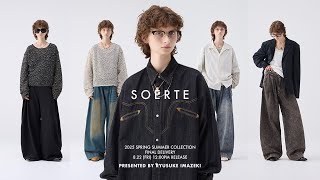 soerte】2025 spring summer collections Final delivery / 08.22 (Fri