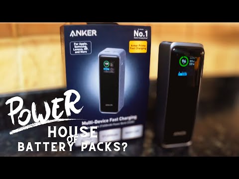 A Must Buy? Anker 250W 27650mAh Prime Power Bank - YouTube