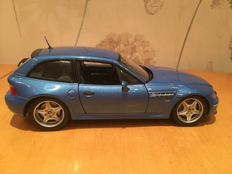 1:18 UT Models BMW Z3 M Coupe - YouTube