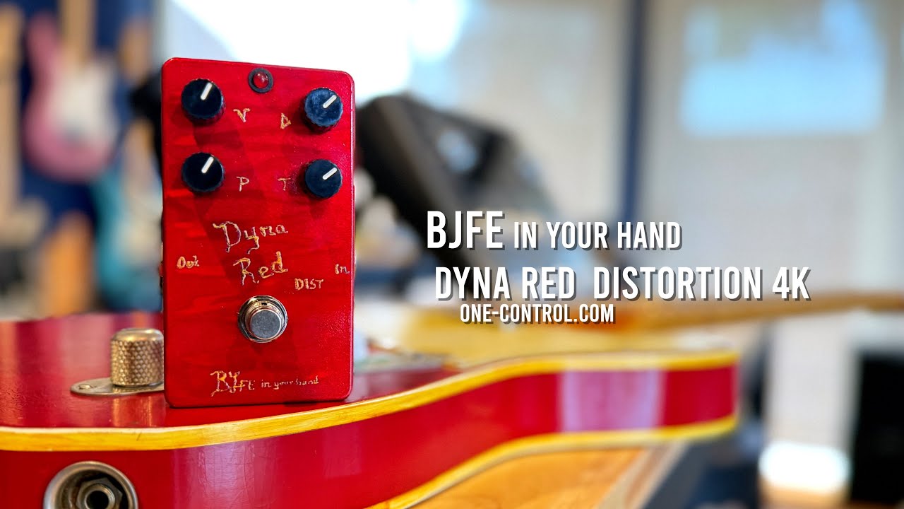 BJFE | One Control: DynaRed Distortion 4K - Marshall SC20H - YouTube