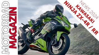 80 PS! Kawasaki Ninja ZX-4R und ZX-4RR – Die Supersportler mit