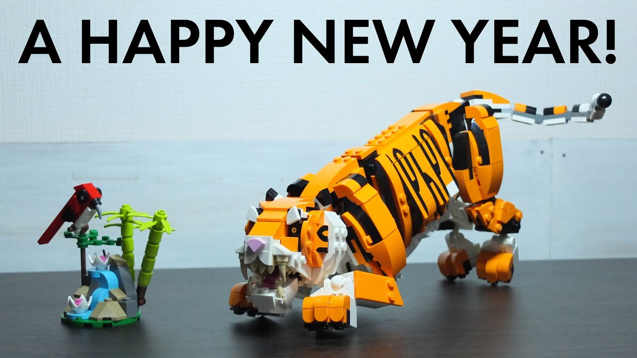 LEGO CREATOR 31129 野生のトラ 組み立て動画 - YouTube